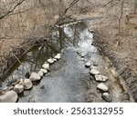 Stream Restoration for creek with rock