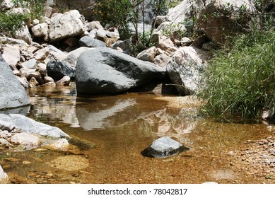 Stream In Rubio Canyon, Altadena, CA