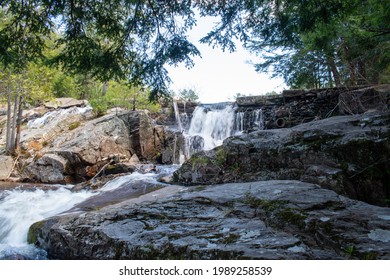 Stream Water Running Over Rocks