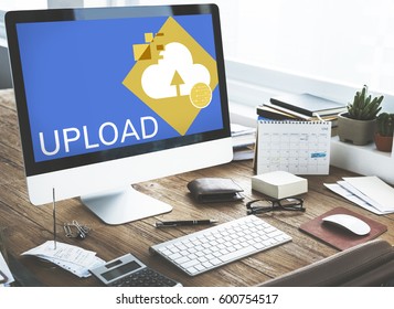 Streaming Upload Cloud Storage Concept