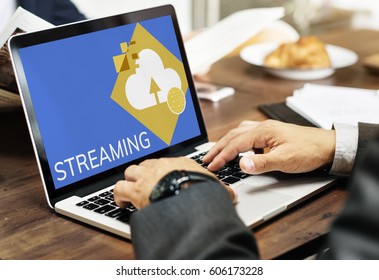 Streaming Upload Cloud Storage Concept
