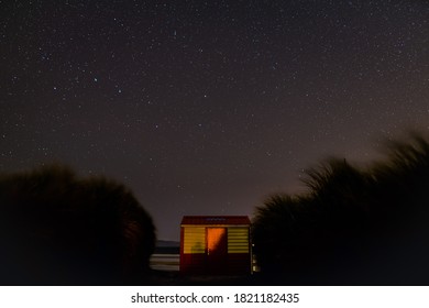 Streedagh Nightscape With Beach Hut