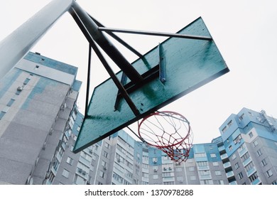 Street ball. Outdoor basketball. - Powered by Shutterstock