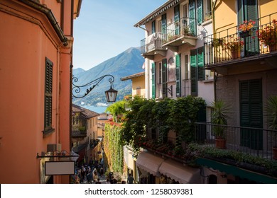 Street In Bellagio, Lake Como, Italy