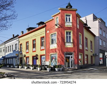  Street In Bihac. Bosnia And Herzegovina