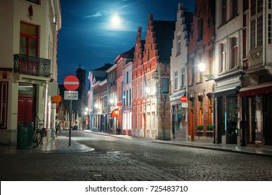 Street Of Brugge, Belgium