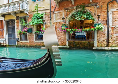 Street Cafe In Venice Italy