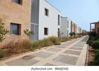 The Street of campus of Middle East Technical University Northern Cyprus Campus