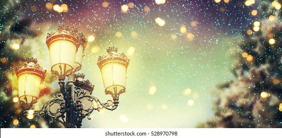 Christmas Street Lights Stock Photos, Images & Photography | Shutterstock