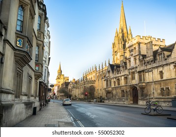 Street of city Oxford.