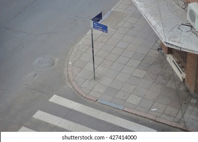 Street Corner In Porto Alegre, Brazil