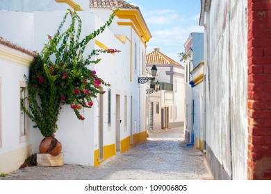 Street In Faro, Portugal.