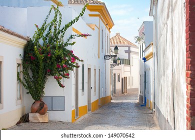Street In Faro, Portugal. 