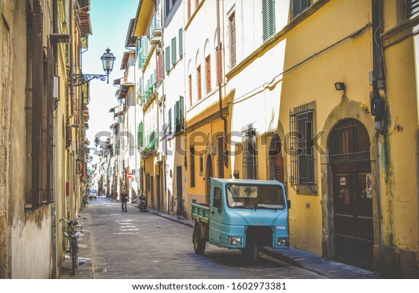 A street in\
Florence, Italy 08.27.2018