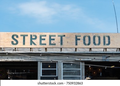 Street Food Fair In Aarhus.