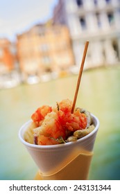 Street Food, Fritto Misto In Venice