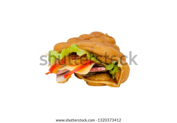 Street Food Hong Kong Thai Waffle Stock Photo Edit Now 1320373412