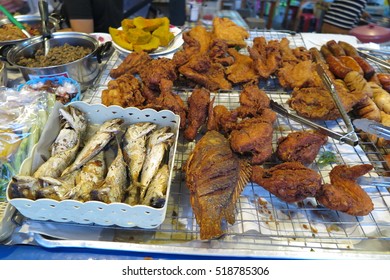 Street Food In Nimman Road, Chiang Mai, Thailand