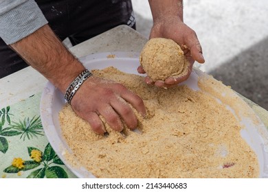 Street Food In Palermo In Sicily