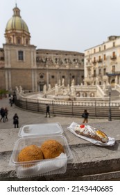 Street Food In Palermo In Sicily