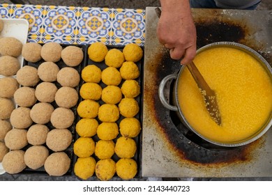 Street Food In Palermo In Sicily