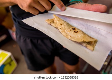 Street Food In Port Louis, The Capital Of Mauritius