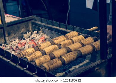 Street Food In Zagreb During The Advent