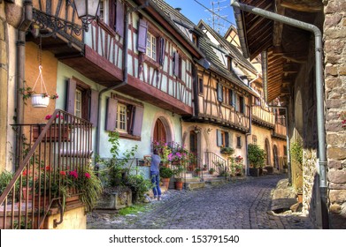 Street In A French Village