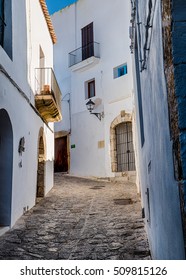 Street In Ibiza Old Town