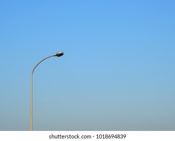 Street Lamp Post Blue Sky Background Stock Photo 1018694839 | Shutterstock