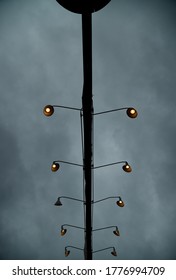 Street Lamps Stock Yard Fort Worth