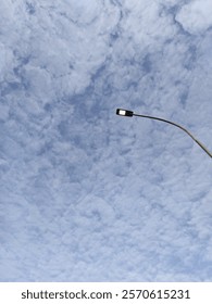 Street light in the cloud