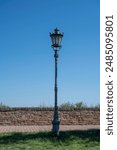 Street lighting. lanterns on the street. lamp in the park. Old street light