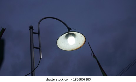 Street Lights Turn On At Dusk