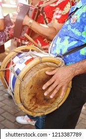 Street Musicians In The Dominican Republic