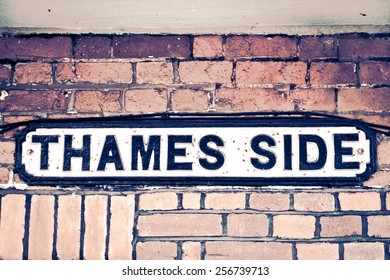 Street Name Sign In Windsor, UK