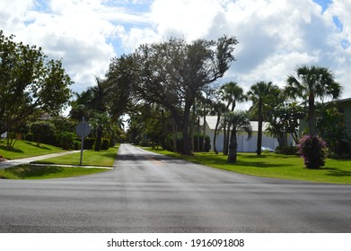 A Street In Naples Florida At Sunshine