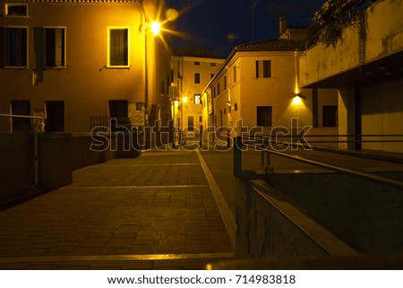 Similar – Image, Stock Photo notte italiana Night sky