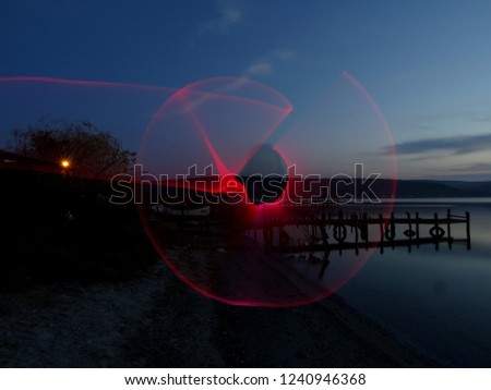 Similar – Image, Stock Photo Norwegian Sunset Norway