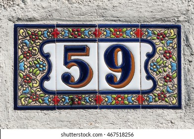 Стоковая фотография 353325572: House Number 33 