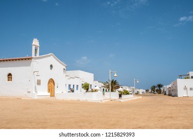 Street On The Island La Graciosa, Canary Islands