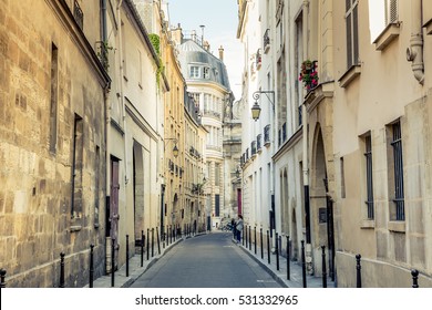 street in Paris, France