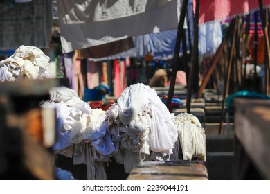Street Photography At Dhobi Ghat - Shutterstock ID 2239044191