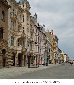 Street Piotrkowska,Lodz, Poland