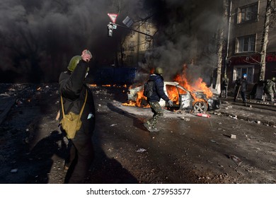 street protests in Kiev
