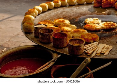 A Street Restaurant In India