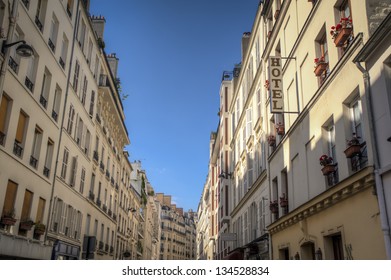 Street In The Rue Cler Neighborhood, Paris, France