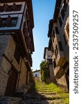 A street in Safranbolu with historical houses. Visit Safranbolu background photo.