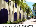 Street Scene in Charlotte Amalie, St Thomas US Virgin Islands