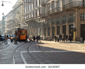 Street Scene In Milano